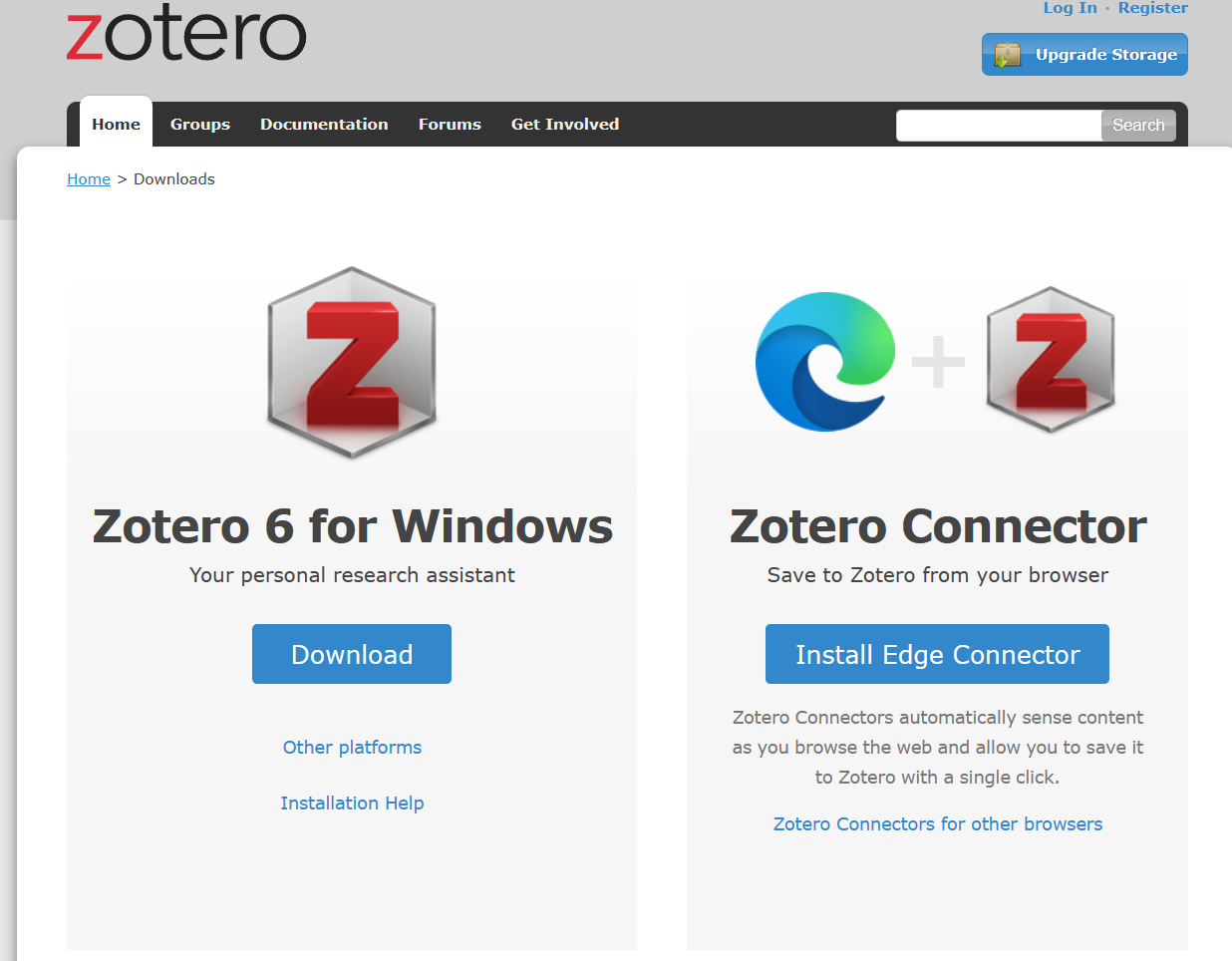 Zotero Download